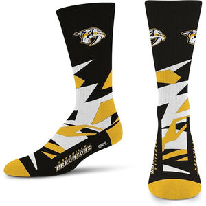 Men’s NHL Nashville Predators Shattered Camo Crew Socks – NIP – Size L